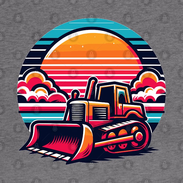 Bulldozer by Vehicles-Art